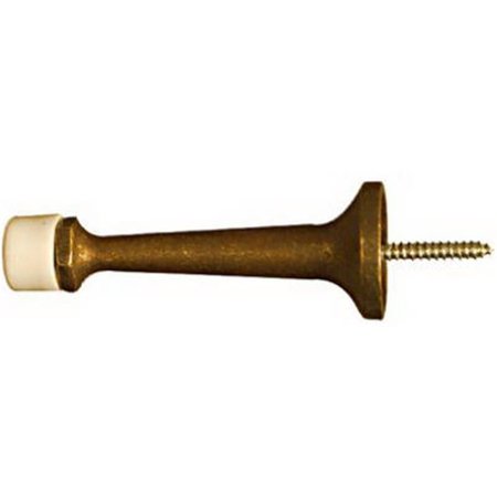 GREENGRASS N215-871 3 in. Brass Rigid Door Stop GR577840